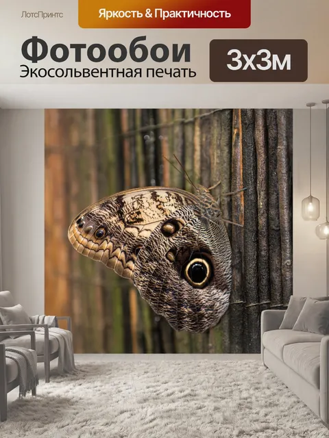 Фотообои Сад бабочек бенальмадена
