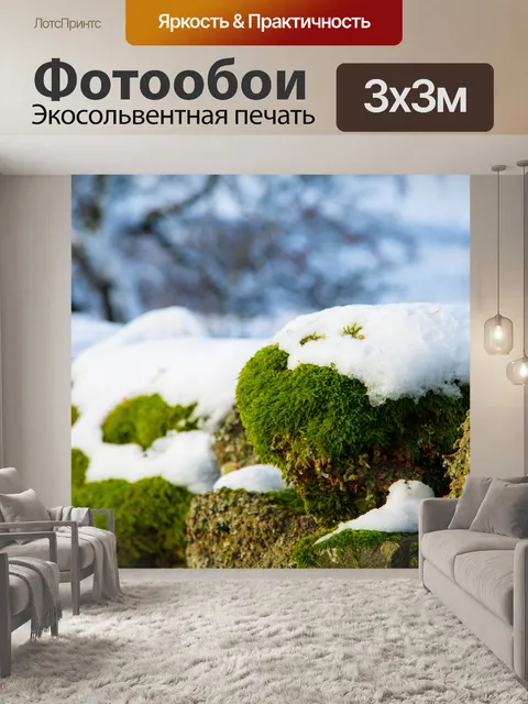 Фотообои Мох
