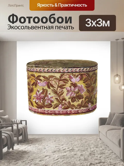 Фотообои Винтажная роспись сундука