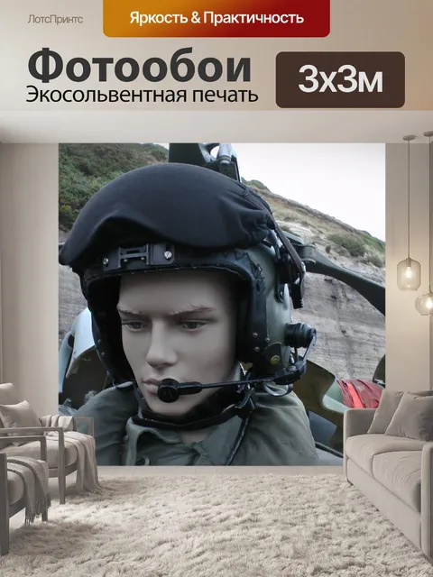 Фотообои Вертолет Модель Pilot