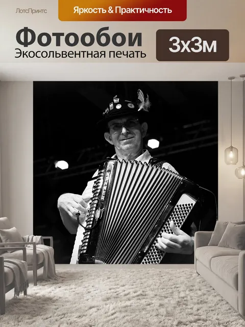 Фотообои Музыкант