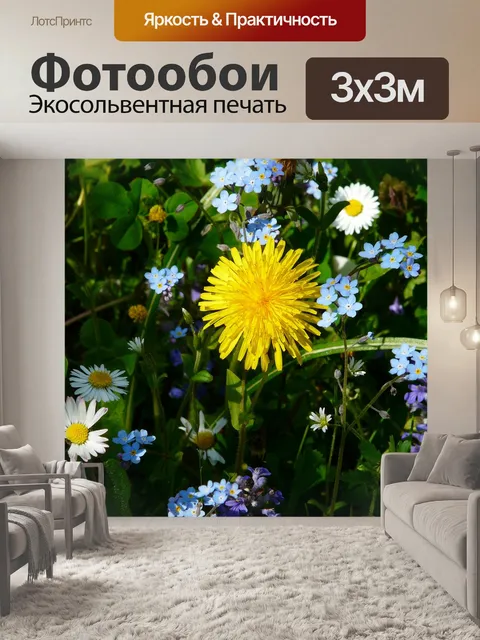 Фотообои Луг