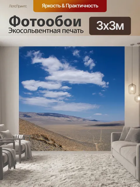 Фотообои Заброшенный город Харрисбург Калифорния