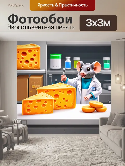 Фотообои разработайте веселую сцену