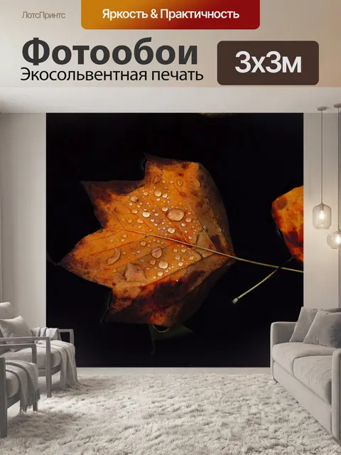 Фотообои Лист
