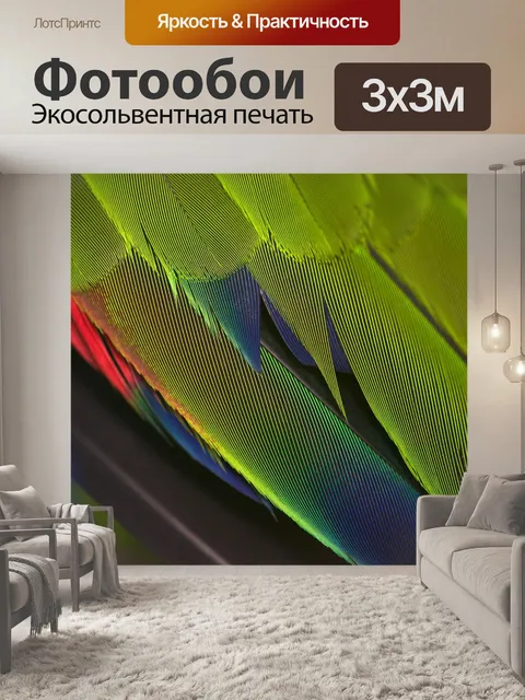 Фотообои Попугай