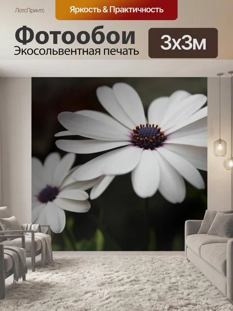 Фотообои Цветы