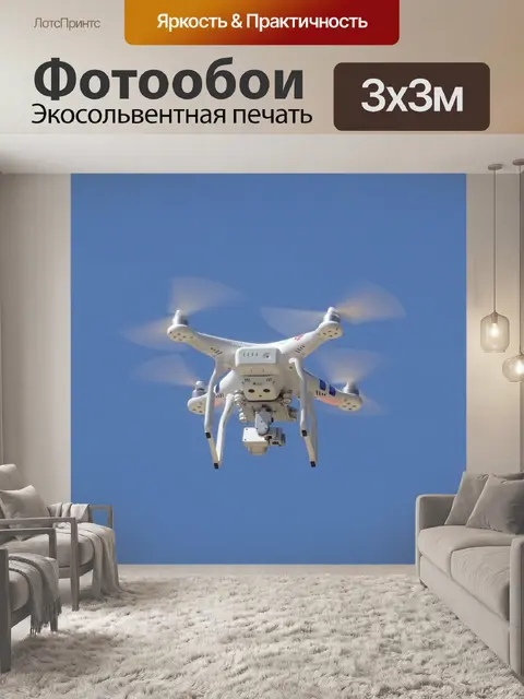 Фотообои Дрон в полете