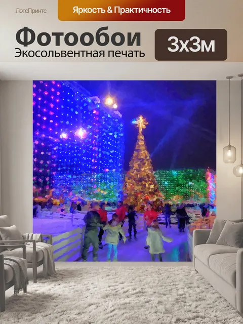 Фотообои Ледяное катание