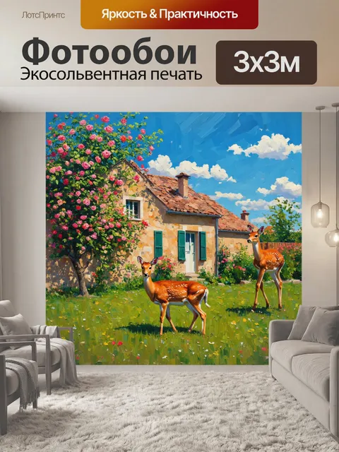 Фотообои прованс: озорной хутор