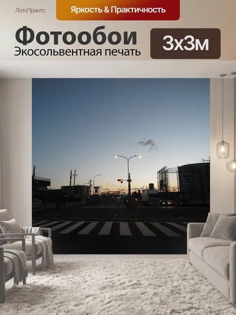 Фотообои до восхода солнца