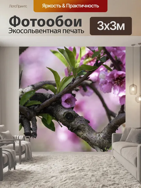 Фотообои Цветение