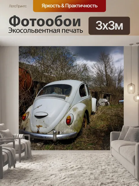 Фотообои Vw beetle
