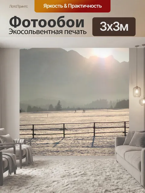 Фотообои Зимняя сцена
