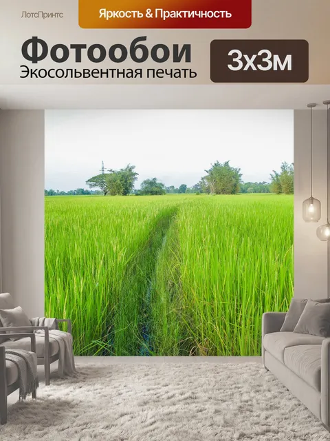 Фотообои Дорога в сельском хозяйстве