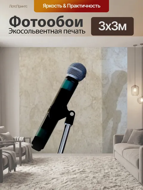 Фотообои Микрофон