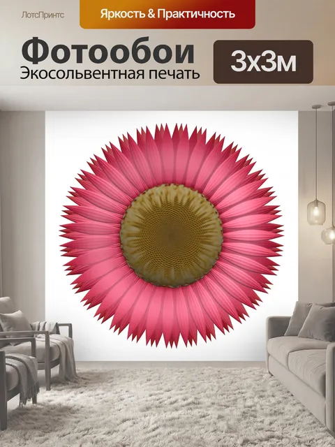 Фотообои Розовый цветок