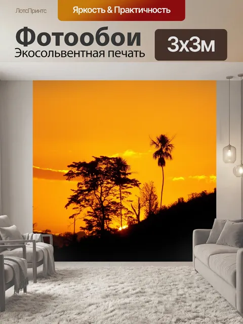 Фотообои Заход солнца