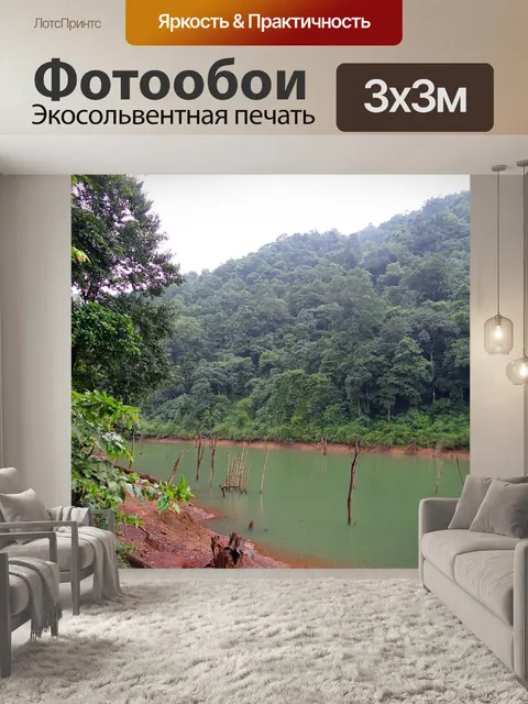 Фотообои Река кали