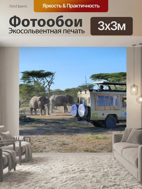 Фотообои Танзания сафари