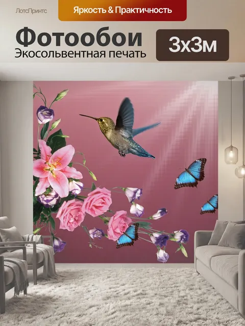 Фотообои Колибри