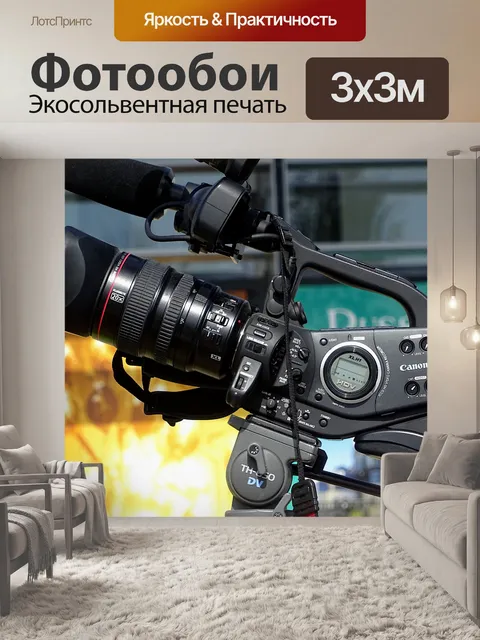 Фотообои Видеокамера Canon
