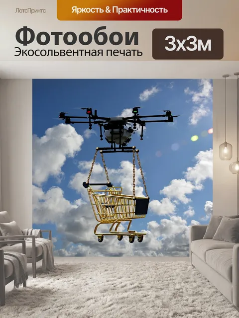 Фотообои Дрон