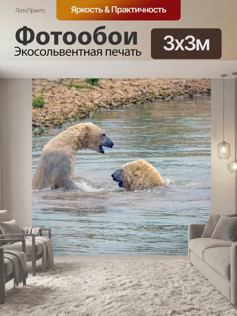 Фотообои Полярный медведь