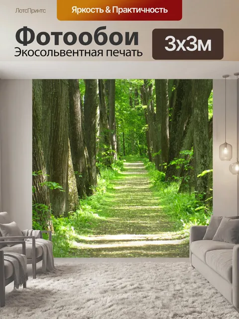 Фотообои Дорожка в лесу