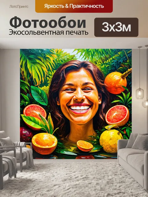 Фотообои сцена в тропическом лесу