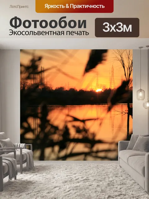 Фотообои Peeking Закат