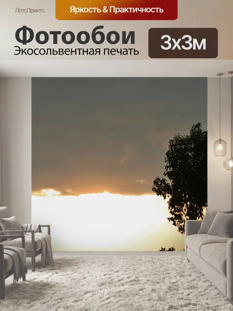 Фотообои Контраст света и тени