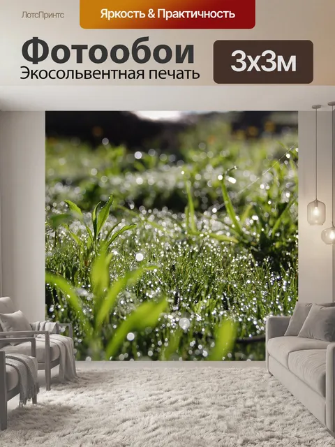 Фотообои Трава