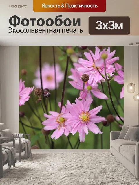 Фотообои Георгины