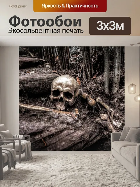 Фотообои Череп
