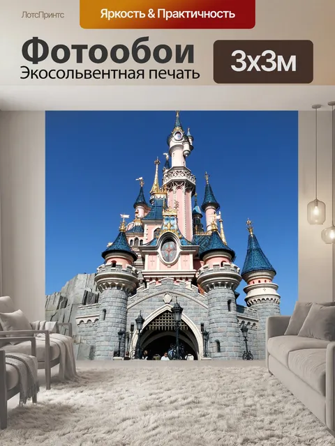 Фотообои Диснейленд