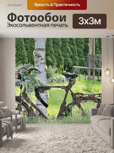 Фотообои Велосипед