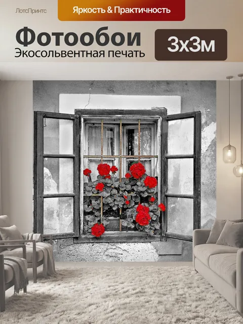 Фотообои Окно