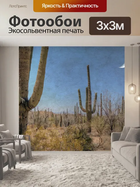 Фотообои Пустыня Луна