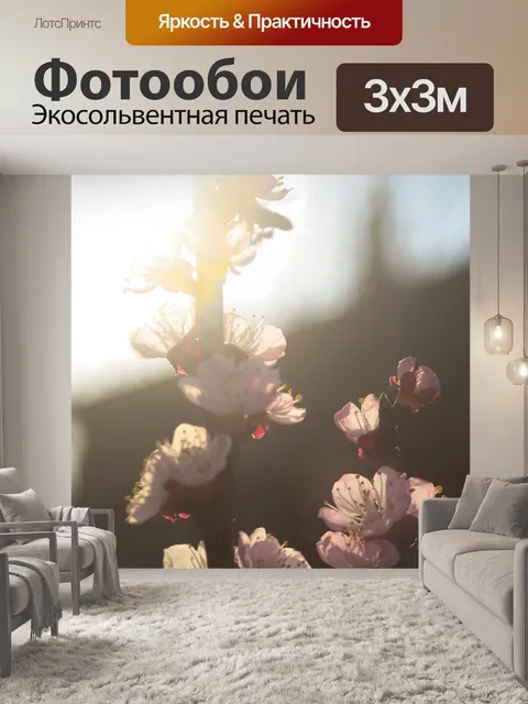 Фотообои Расцветает