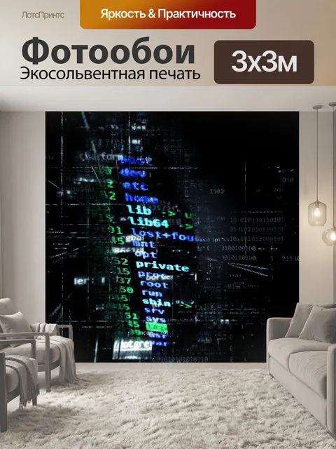 Фотообои Взлом