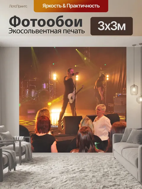 Фотообои В концертном я