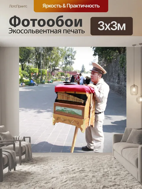 Фотообои Шарманщик