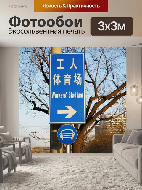 Фотообои Рабочих стадион Вход