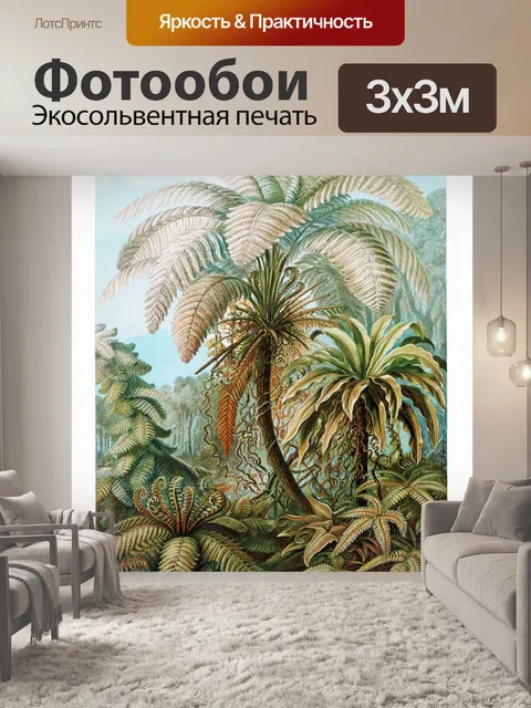 Фотообои Джунгли, пустыня, джунгли, винтаж