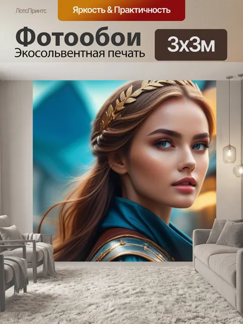 Фотообои с моделью вдохновляющий
