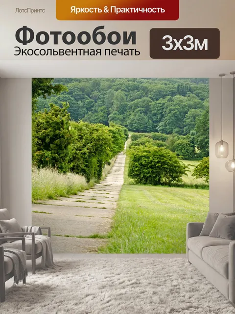 Фотообои Путь к природе