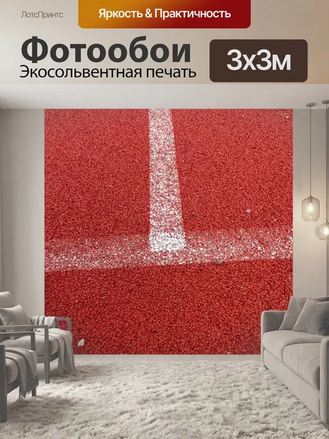 Фотообои спортивная площадка