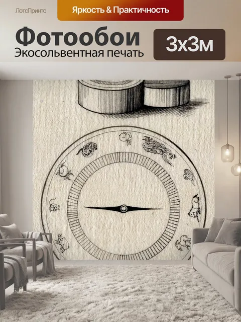 Фотообои Знаки животных зодиака Китая