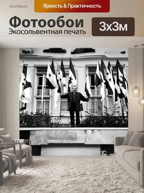 Фотообои фидель кастро стоит на балконе гаванского дворца
